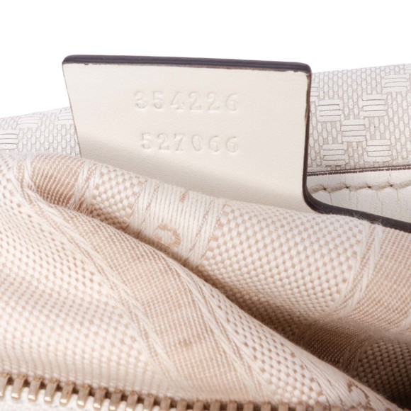 Pre-Loved Gucci Diamante Leather Boston Bag - Picture 9 of 12